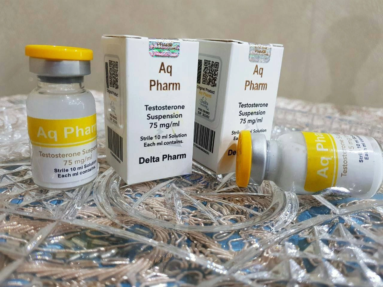 Testosterone suspension pharma