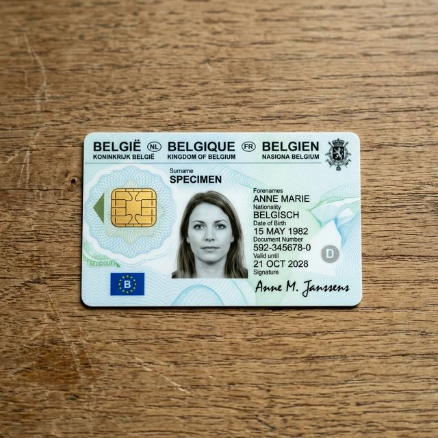 Belgium National ID