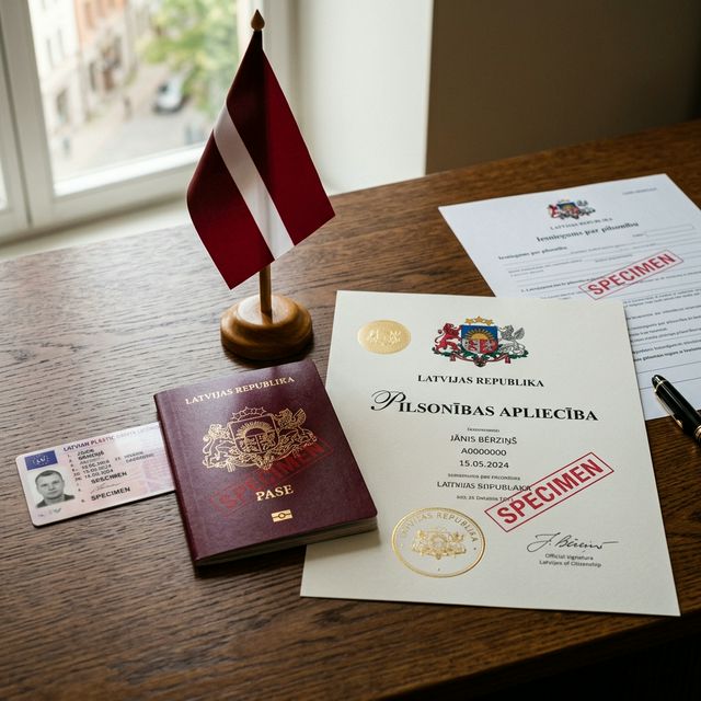 Latvia Citizenship Package
